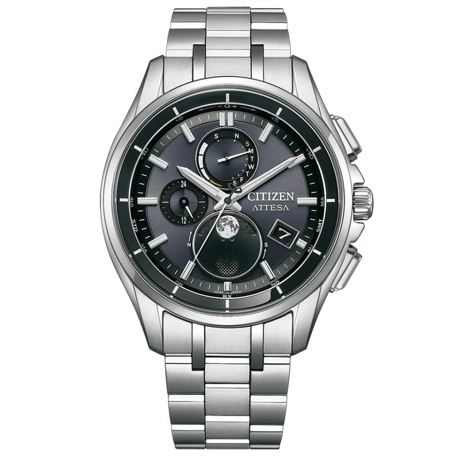【極美品】シチズン アテッサ シルバーBY1001-66E チタン ムーン CITIZEN（シチズン） CITIZEN ATESSA アテッサ BY1001-66E 正規品 ルナ