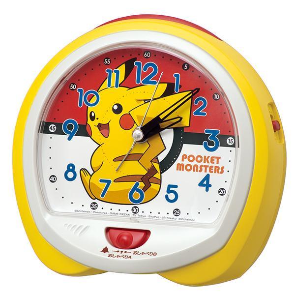 SEIKO（セイコー） ピカチュウ おしゃべり目ざまし時計 CQ423Y 正規品