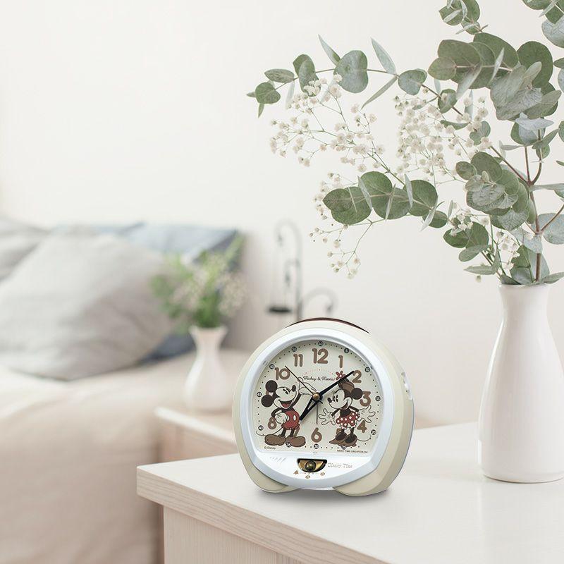 SEIKO ディズニー おしゃべり目覚まし時計 FD483C 置時計 正規品