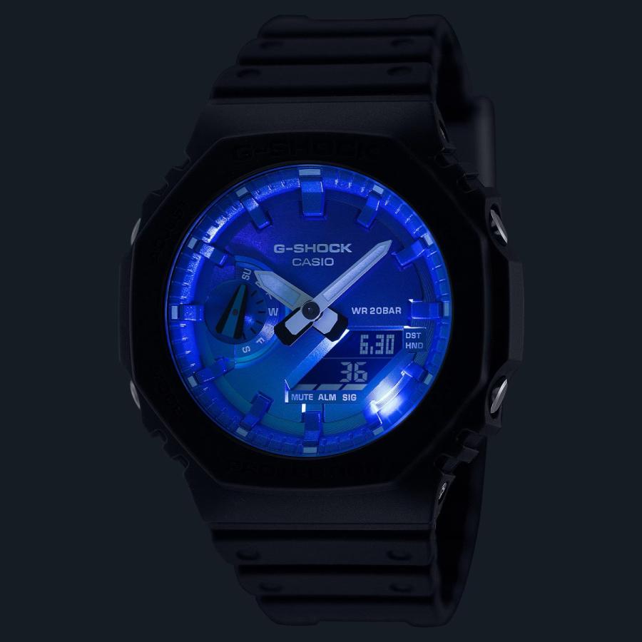 CASIO G-SHOCK GA-2100FL CARBON カーボンコア G-SHOCK CASIO GA-2100FL-1AJF 国内正規品 Flame inside 挑戦 情熱の炎
