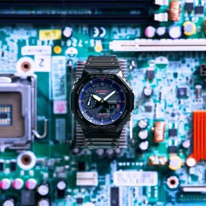 G-SHOCK CASIO 国内正規品 GA-2100RGB-1AJF Virtual Rainbow Gamer's