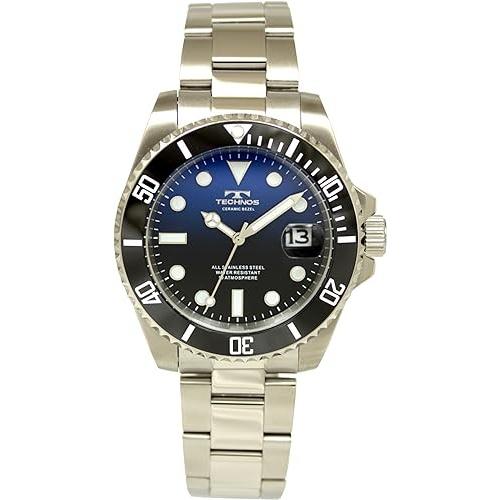 TECHNOS（時計） TECHNOS 正規品 T6C00BL テクノス シルバー