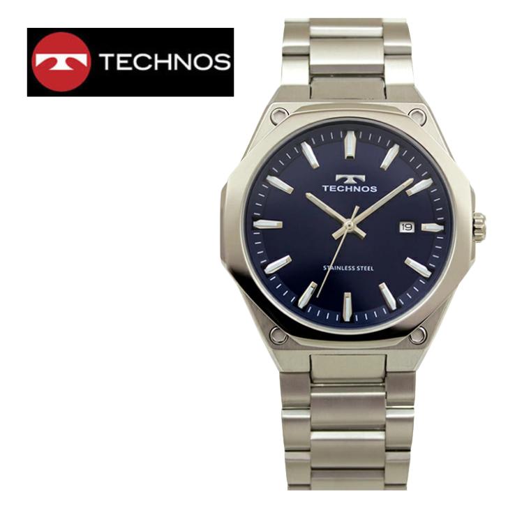 TECHNOS（テクノス） T9C19SN 正規品 電池式 クオーツ 3気圧防水 日付 