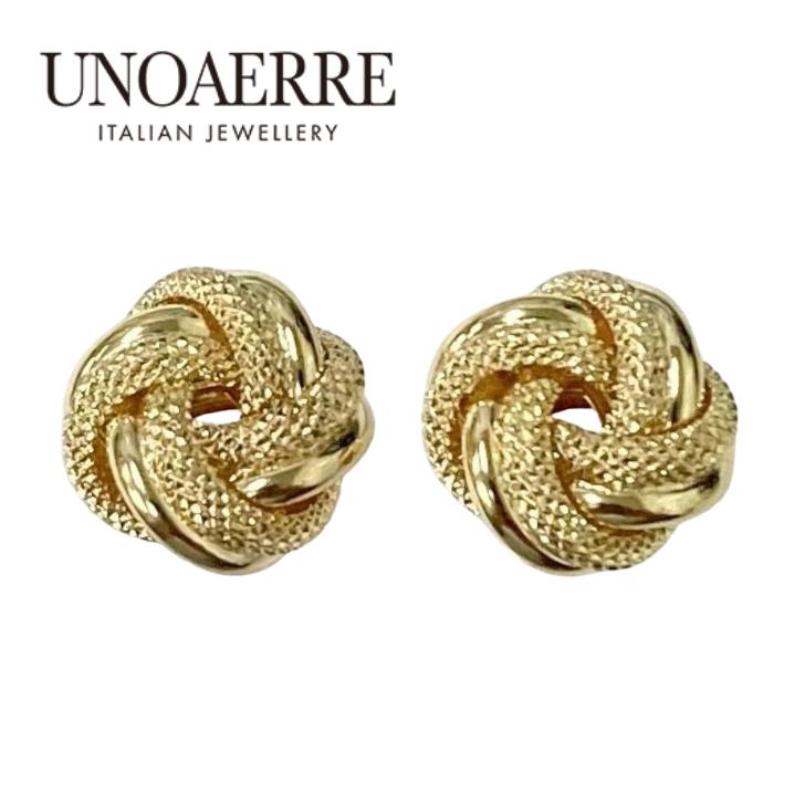 UNOAERRE（ウノアエレ） 10024 正規品 K18 18金 ゴールド ピアス