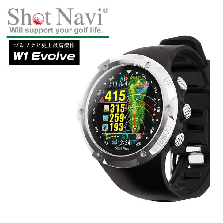 ShotNavi（ショットナビ） Shot Navi W1 Evolve 正規品 ブラック