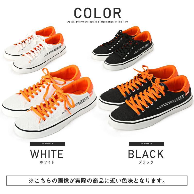 セール スニーカー メンズ シューズ 紳士靴 ローカット キャンバス プリント 靴 サイド ロゴ ビター系 |  | 03