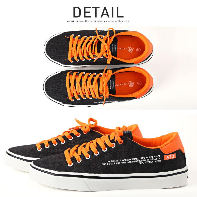 セール スニーカー メンズ シューズ 紳士靴 ローカット キャンバス プリント 靴 サイド ロゴ ビター系 |  | 12