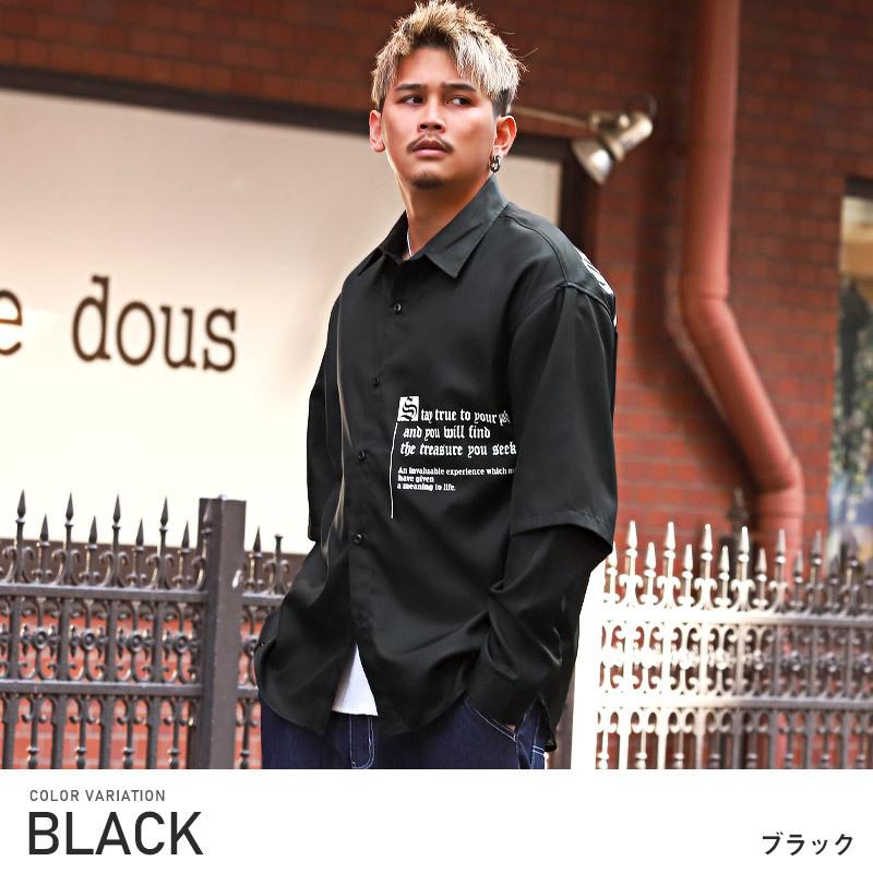 【韓国 Life Work】フレームロゴ配色レイヤード半袖Tシャツ LIFE WORK（ライフワーク）の「『LIFE WORK/ライフワーク