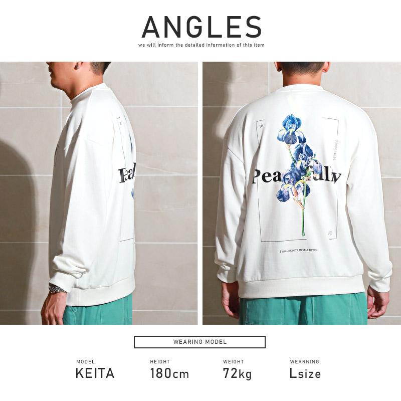 トレーナー メンズ トップス スウェット ビッグシルエット プリント 花 ストリート |  | 11