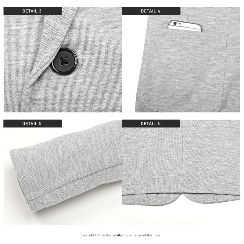 テーラードジャケット メンズ アウター ダンボール ニット 無地 大人 キレイめ |  | 14