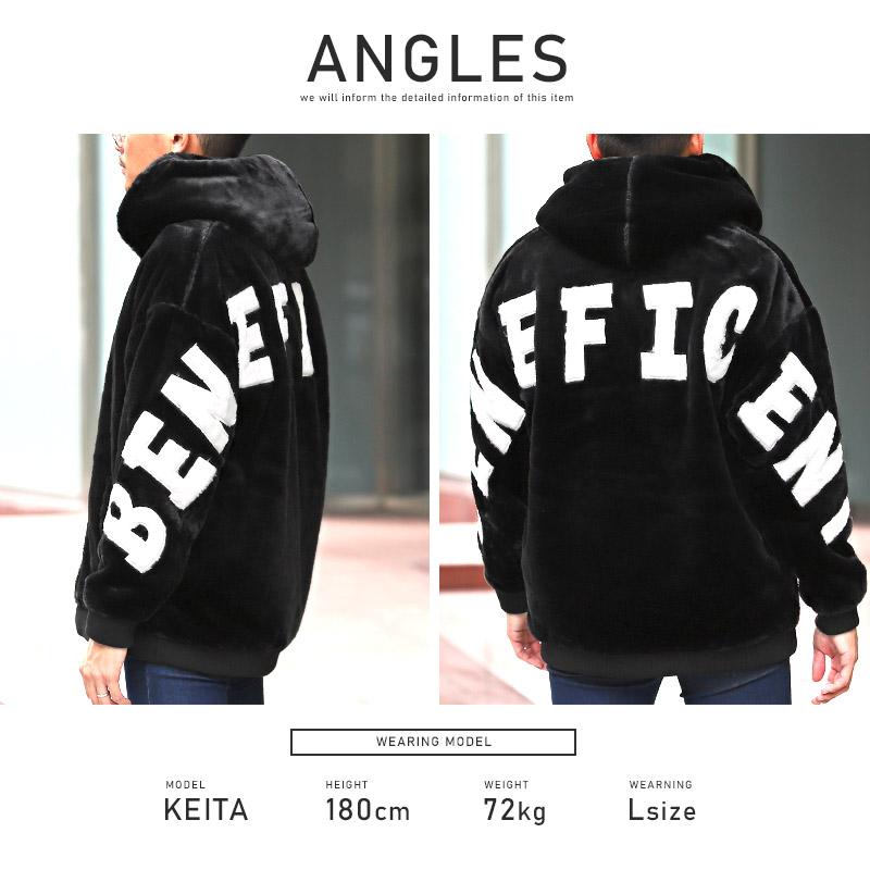 ▲送料無料▲ ジップジャケット メンズ アウター フェイクファー ロゴ 暖か ルーズ |  | 22