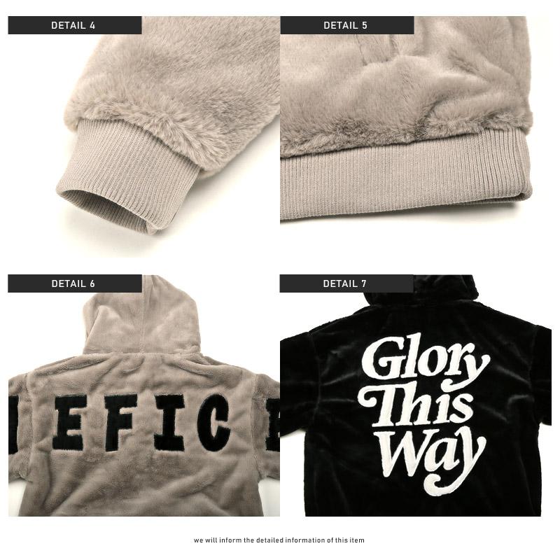 ▲送料無料▲ ジップジャケット メンズ アウター フェイクファー ロゴ 暖か ルーズ |  | 24