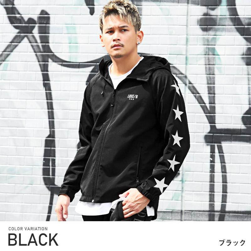 ▲送料無料▲ マウンテンパーカー メンズ トップス 高密度タフタ 星 ロゴ スポーティ |  | 06