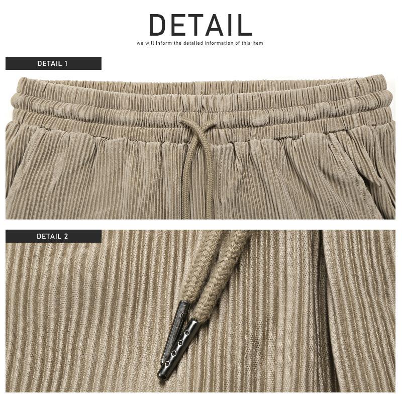テーパードパンツ メンズ ボトムス イージーパンツ プリーツ スラックス ストリート |  | 14