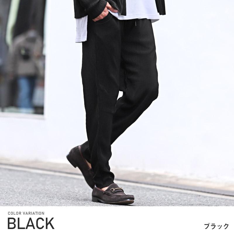 テーパードパンツ メンズ ボトムス イージーパンツ プリーツ スラックス ストリート |  | 07