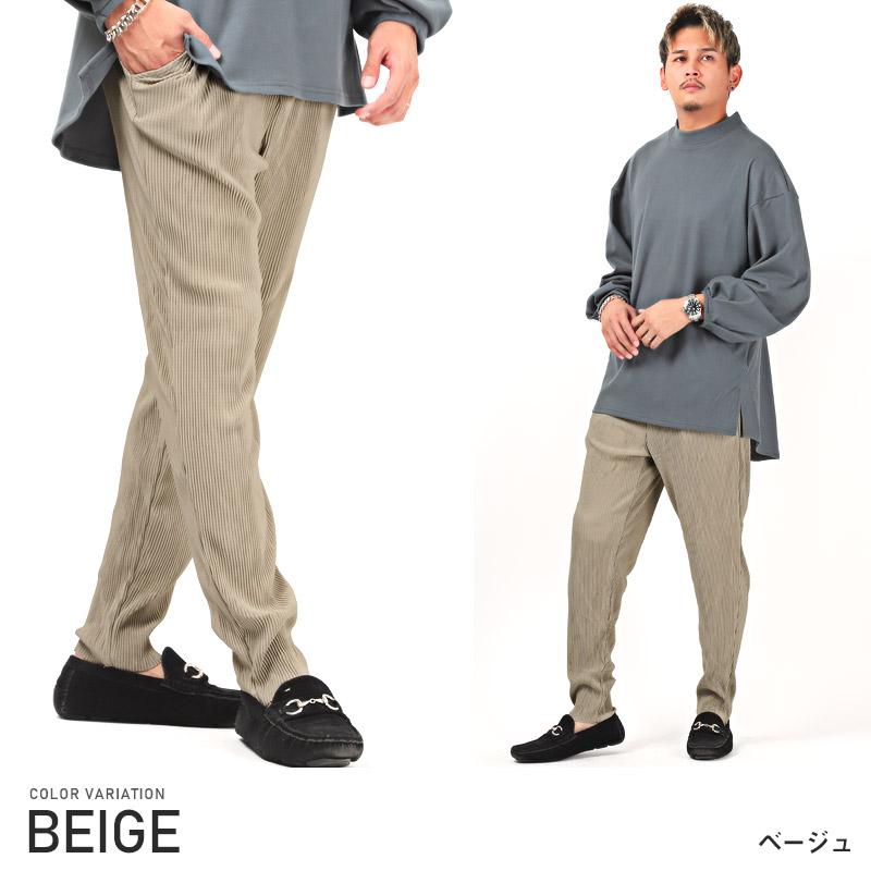 テーパードパンツ メンズ ボトムス イージーパンツ プリーツ スラックス ストリート |  | 12