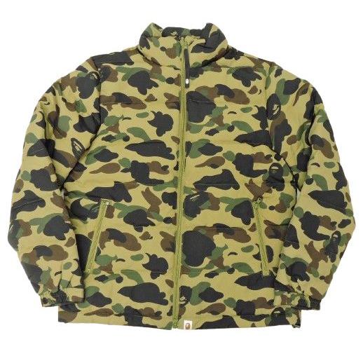 【専用】A Bathing Ape 迷彩フルジップジャケット XL A BATHING APE（アベイシングエイプ） エイプカモ ダウンジャケット
