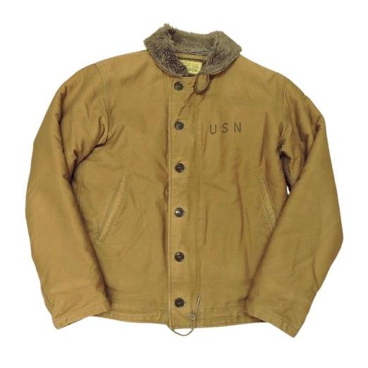 バズリクソンズ N-1 デッキジャケット BR12030 / BR13321 BUZZ RICKSON'S N-1 DECK JACKET BR12031 サイズM カーキ デッキ