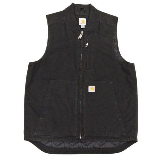 Carhartt（カーハート） ジップ ダックベスト 104395-BLK サイズM
