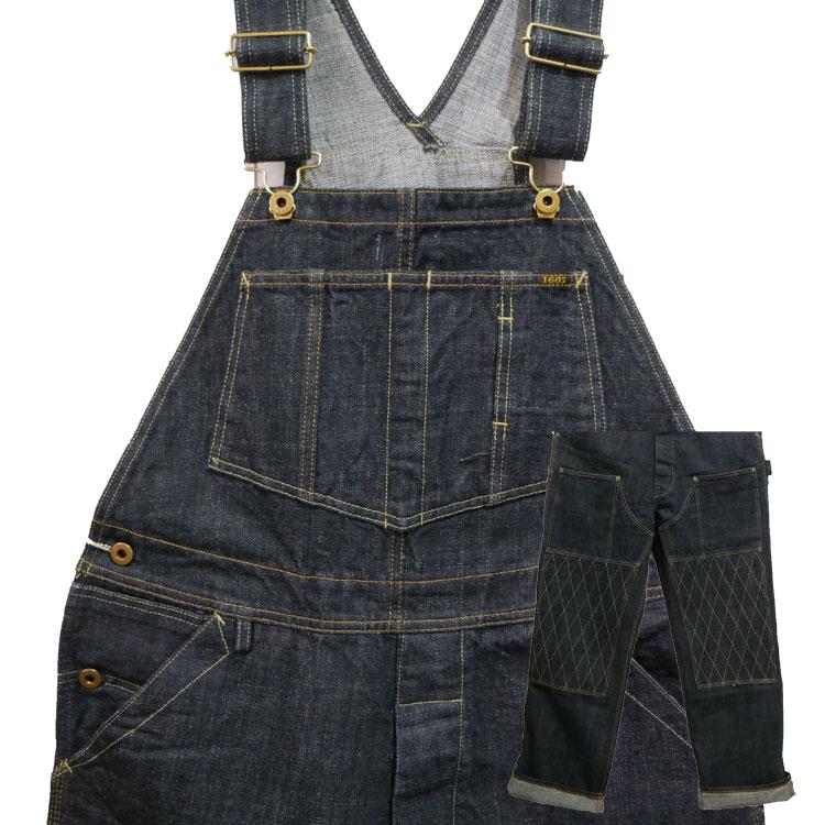 トロフィークロージング TROPHYCLOTHING デニムオーバーオール・1603W W KNEE CARPENTER OVERALL DIRT  DENIM : 1603w : spirits ヤフー店 - 通販 - Yahoo!ショッピング