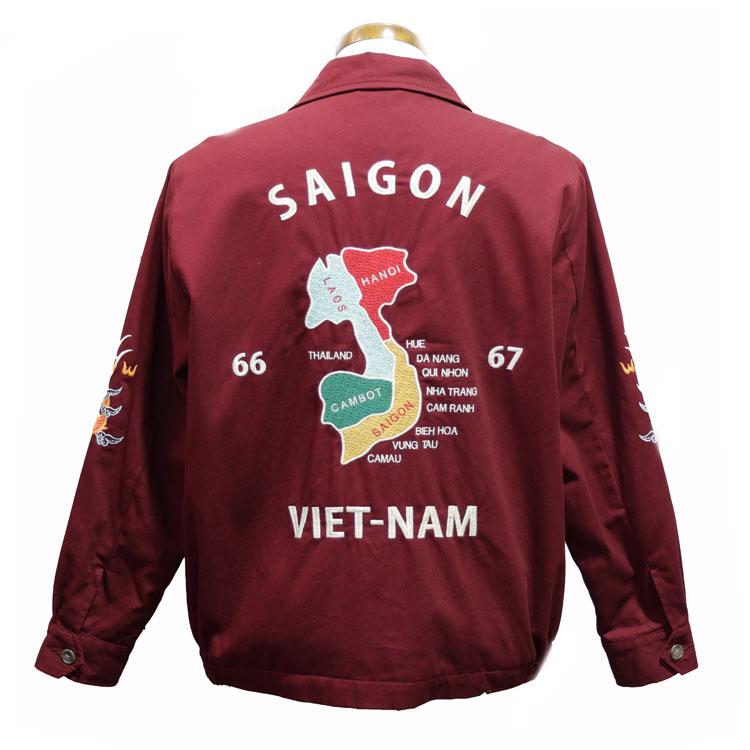 HOUSTON（ヒューストン） ベトジャン 刺繍・LOT-51351 VIETNAM JACKET