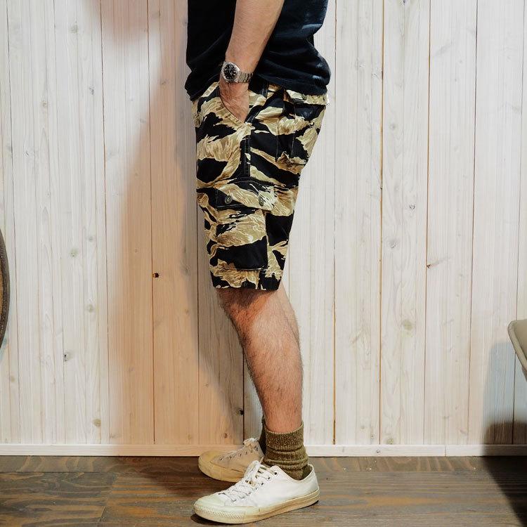 バズリクソンズ BUZZRICKSONS ショートパンツ・BR51904 GOLD TIGER