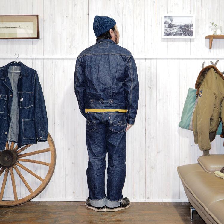WAREHOUSE ウエアハウス デニムジャケット デットストックブルー