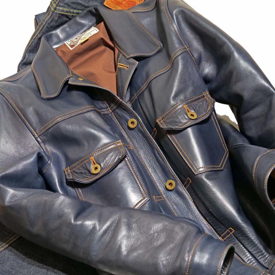 ワイツーレザー Y2 LEATHER レザージャケット インディゴホース ワイツーレザー Y2 LEATHER レザージャケット インディゴホース
