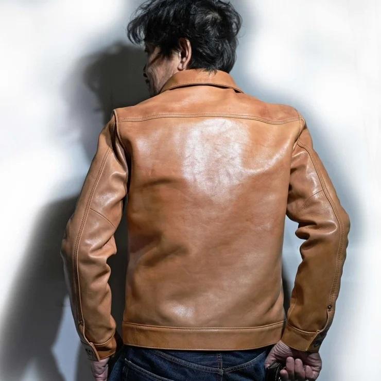 ワイツーレザー Y2 LEATHER レザージャケット柿渋ホース・KB-140 ワイツーレザー Y2 LEATHER レザージャケット柿渋ホース・KB-140