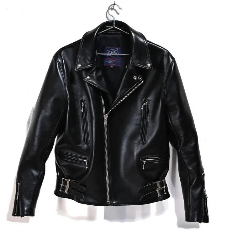 666 666 LEATHER WARE 666レザーウエア タイトフィットライダース・LJM