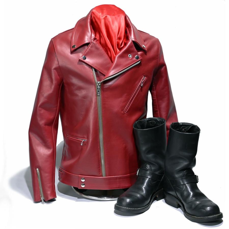 666 LEATHER WARE (666レザーウエア)レザー ライダース・LJM-8 666 LEATHER WARE (666レザーウエア)レザー ライダース・LJM-8