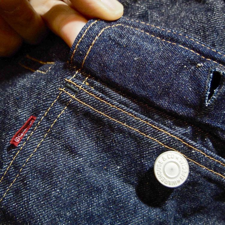 WAREHOUSE ウエアハウス デニムジャケット・Lot.2002XX 2nd Type WAREHOUSE ウエアハウス デニムジャケット・Lot.2002XX 2nd Type