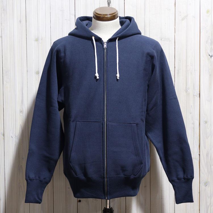 WAREHOUSE（ウエアハウス） フルジップフードスウェットリバース