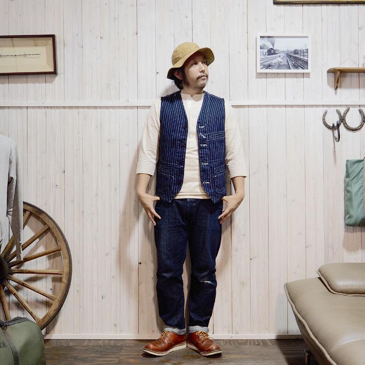 SUGAR CANE シュガーケーン SUGARCANE WABASH ワークベスト SUGAR CANE シュガーケーン SUGARCANE WABASH ワークベスト