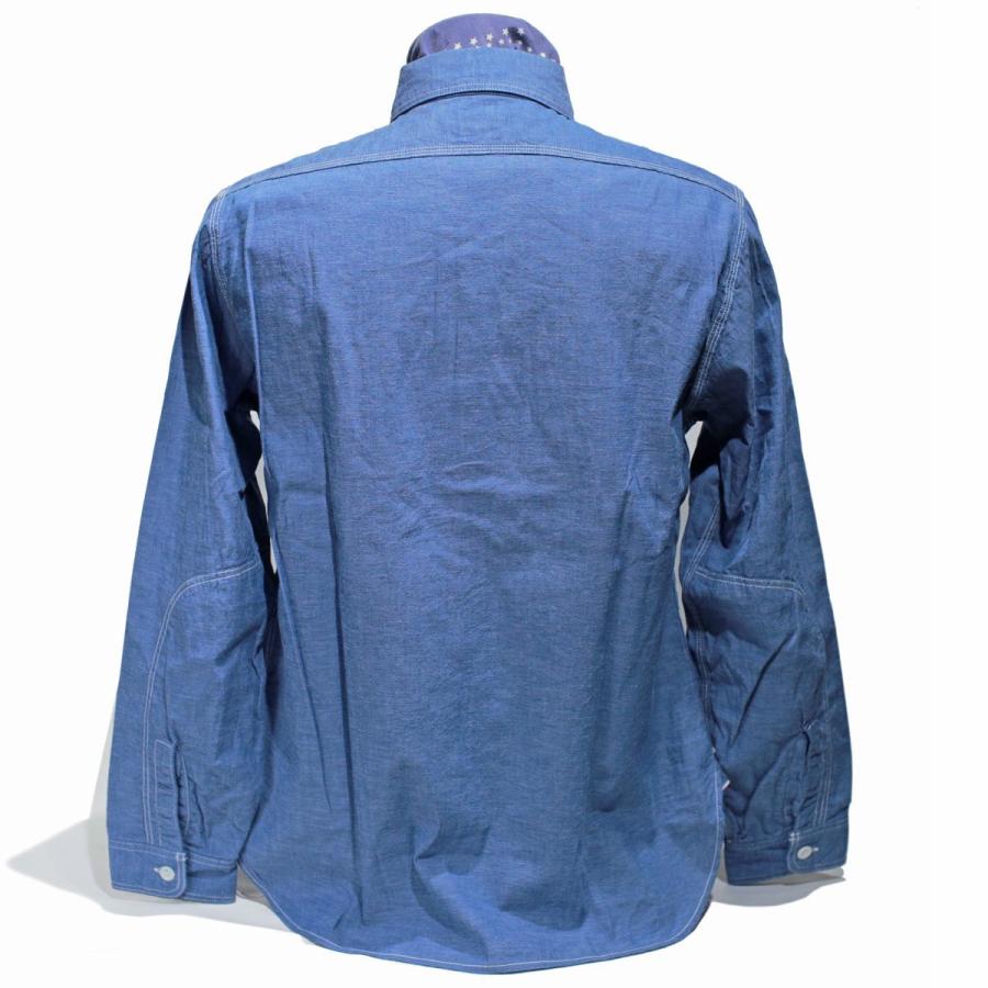 SUGAR CANE シュガーケーン SUGARCANE 長袖シャンブレーシャツ