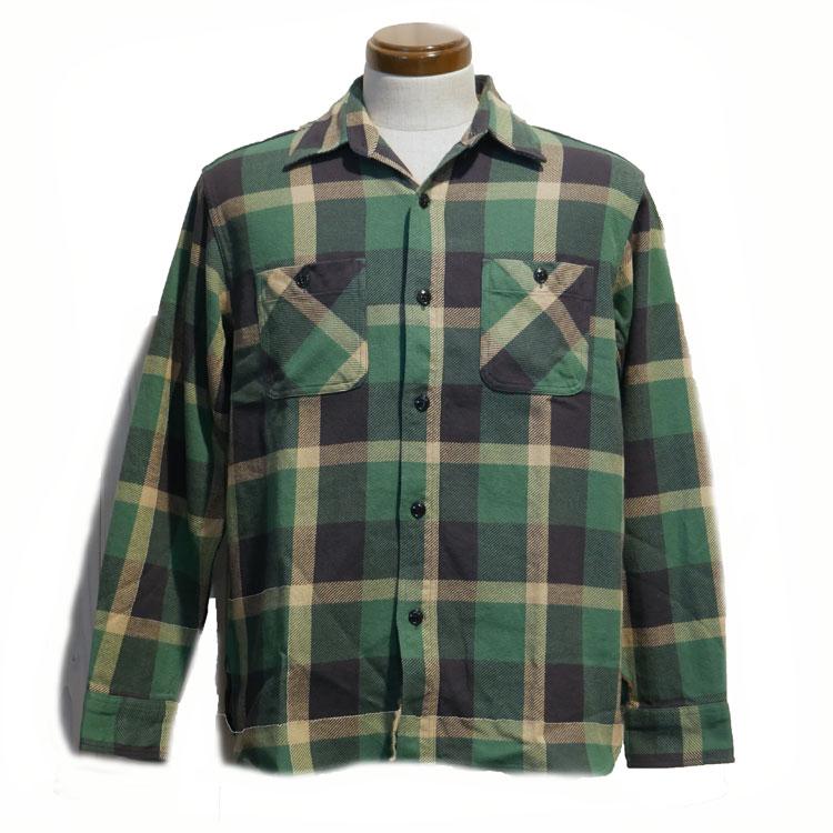 その他ブランド / country squine/長袖シャツ/--/--/GRN/チェック SUGAR CANE シュガーケーン SUGARCANE 長袖チェックシャツ・SC29156