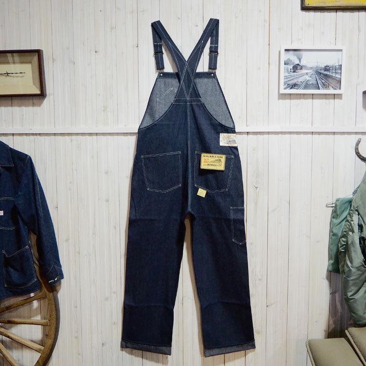 SUGAR CANE シュガーケーン SUGARCANE デニム オーバーオール SUGAR CANE シュガーケーン SUGARCANE デニム オーバーオール