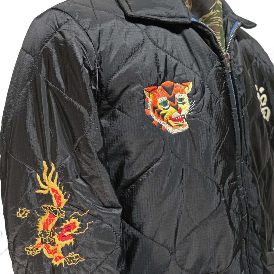 テーラー東洋 TAILORTOYO ベトジャン・TT14899-119 Mid 1960s Style Vietnam Liner Jacket"DRAGON"(BLACK)｜clothingstorespirits｜08