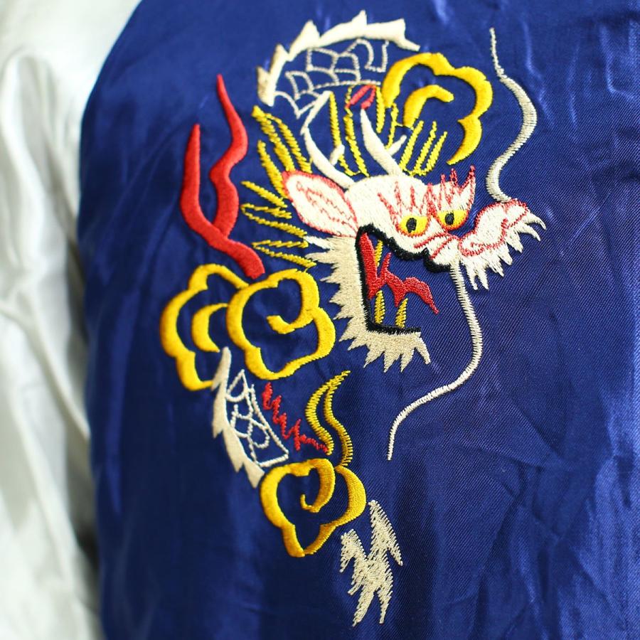 テーラー東洋 TAILOR TOYO スカジャン・TT15173-125 Early 1950s Style Acetate Souvenir Jacket "ROARING TIGER"×"EAGLE"｜clothingstorespirits｜08