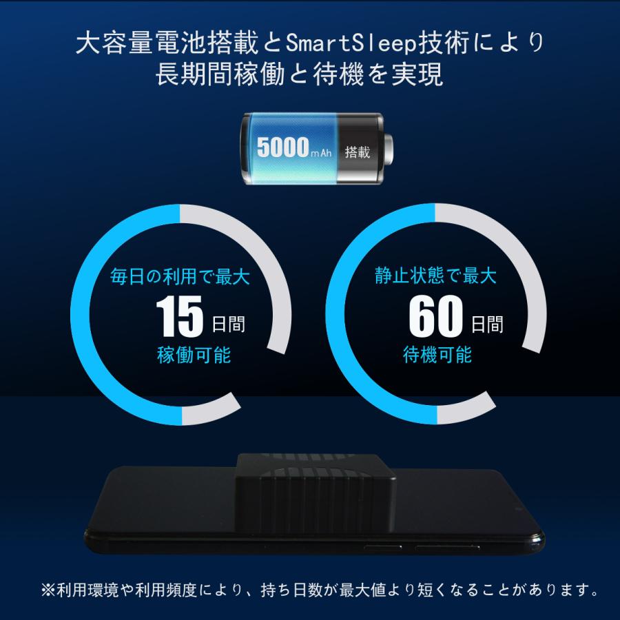 【CloudGPS正規品】リアルタイム車両追跡用 GPS発信器 大容量バッテリー付き CloudGPS【plan-MH1】 5000mAh搭載 ProLite版App 1ヶ月使い放題 GPSトラッカー |  | 05