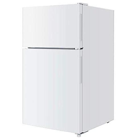冷蔵庫 87l 4 87l 一人暮らし 2ドア 冷蔵庫 冷凍庫 マクスゼン コンパクト 小型 Jr087ml01wh おしゃれ ホワイト 4