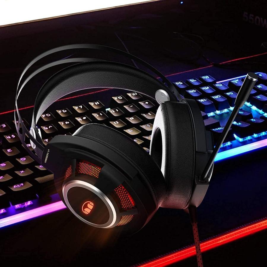 オンラインストア販売済み 自慢品質モンスターノイズキャンセリングマイク付きオーバーイヤーゲーミングヘッドフォン Pc Mac Ps4 Ps4 ヘッドホン Xbox Oneと互換性 ブラック Monsterheadphones002 クラウドランド 直販特典付