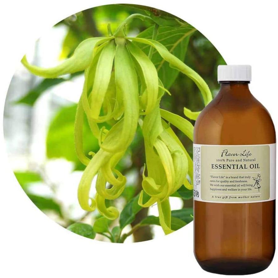 大容量 フレーバーライフ エッセンシャルオイル 精油 イランイラン 500ml