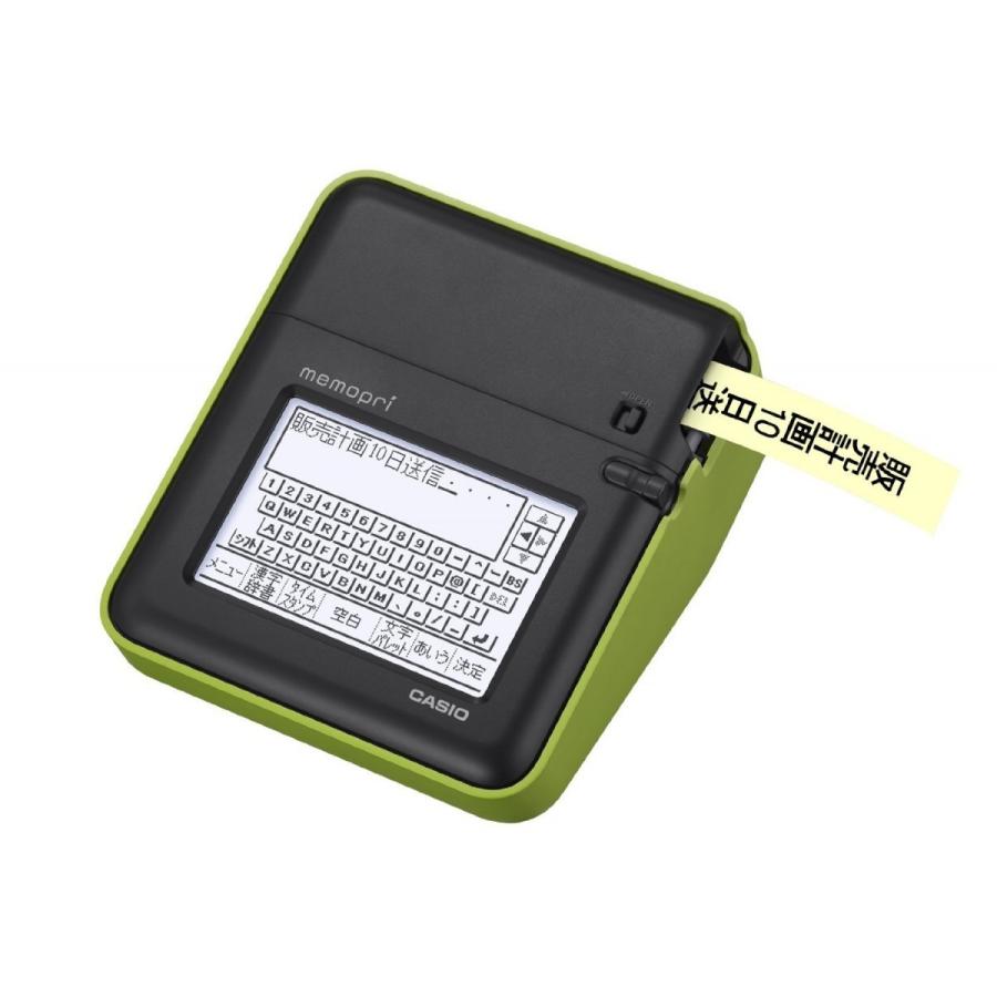 ラベルライター ラベルプリンター Casio カシオ メモプリ 手書き入力対応 Mep T10 Gn グリーン Casio Cloudnine 通販 Yahoo ショッピング