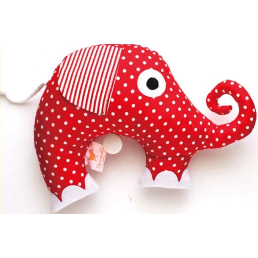 印象のデザイン Clemence G クレモンス ジェ オルゴール ぞう ベビー用品 赤ちゃん おもちゃ クッション オブジェ ぬいぐるみ フランス製 Democracia Tv