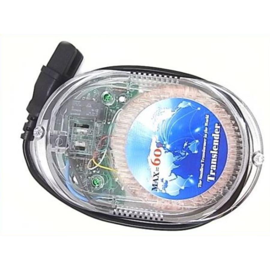 変圧器 トランスレンダー 海外旅行用 60Wまで CHURI CSW-60WB 箱