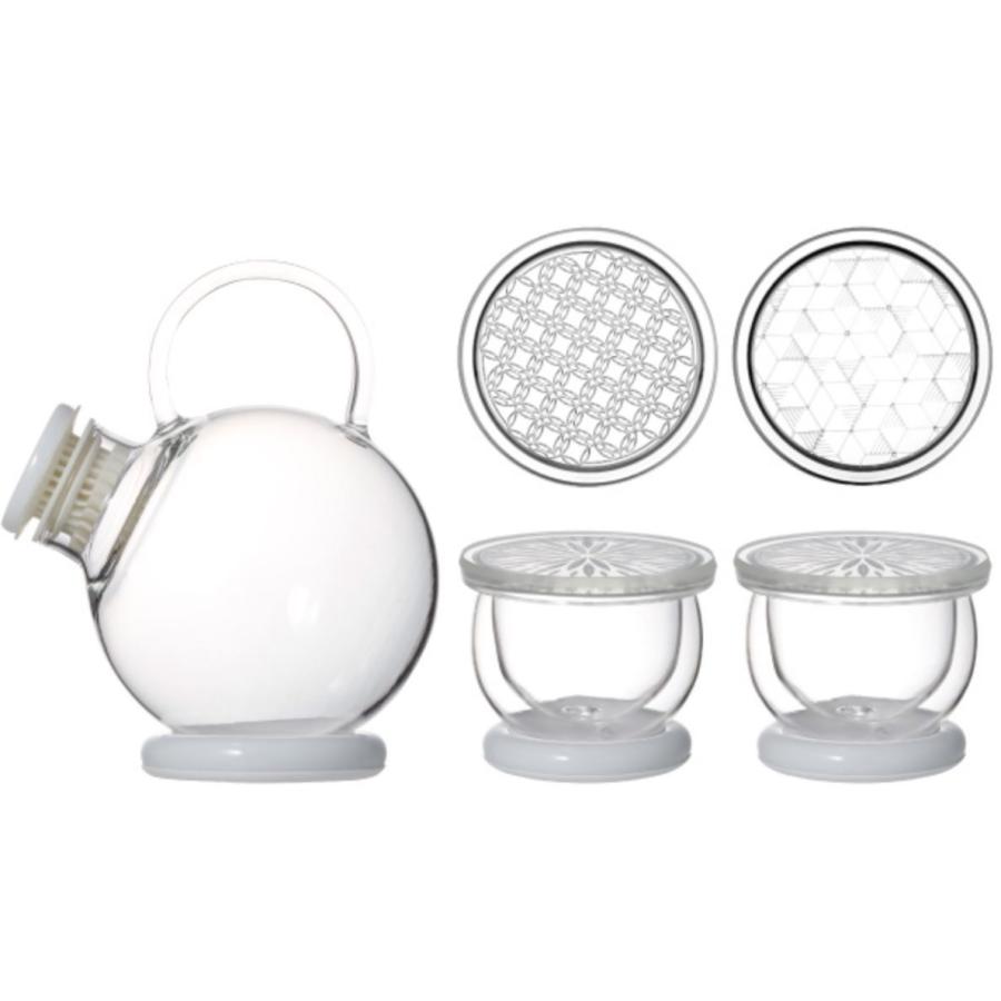 ティーポット マグ セット おしゃれ ガラス iwaki SNOWTOP 500 ティーポット マグ セット おしゃれ ガラス iwaki SNOWTOP 500