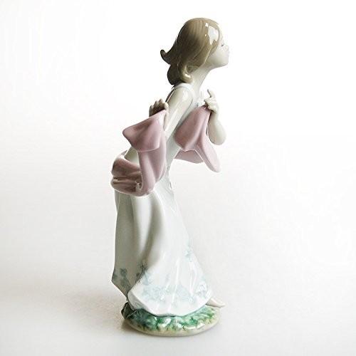 リヤドロ LLADRO 穏やかな風 01008585 人形 置物 🍃 置き物 オブジェ