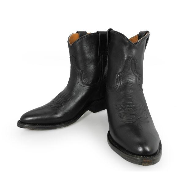 並行輸入品】ハカ ウエスタンブーツ カウボーイ ネグロ ブラック 4019