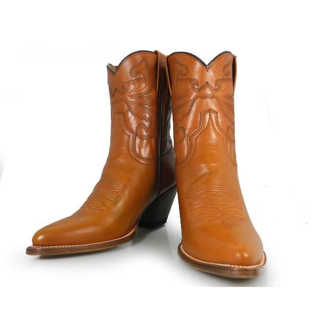 並行輸入品】ハカ ウエスタンブーツ カウボーイ コブレ 8009 ブラウン